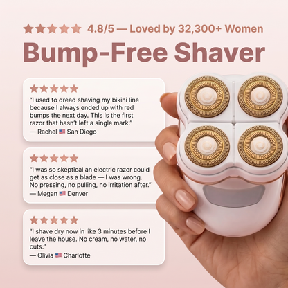 Bump-Free Shaver