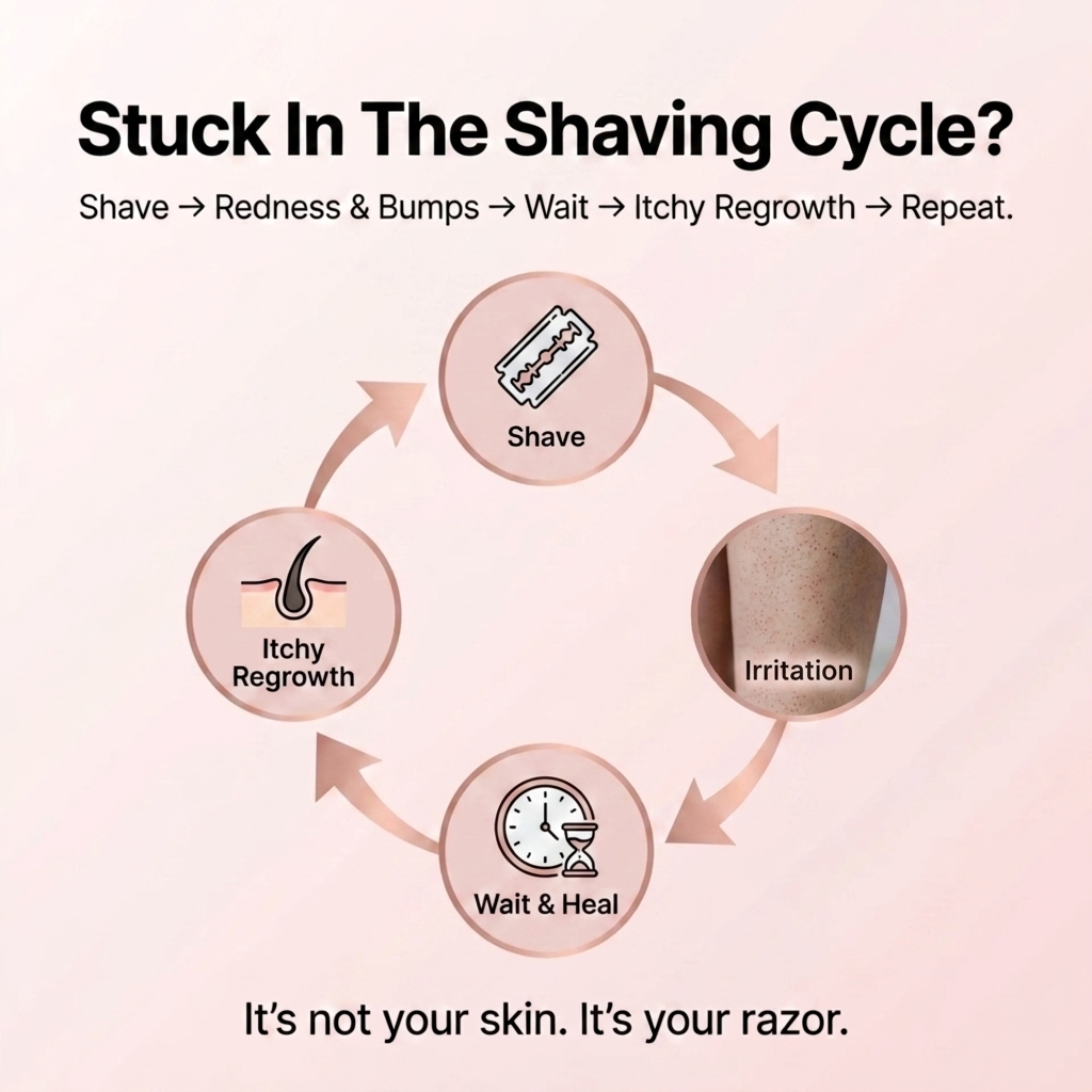 Bump-Free Shaver